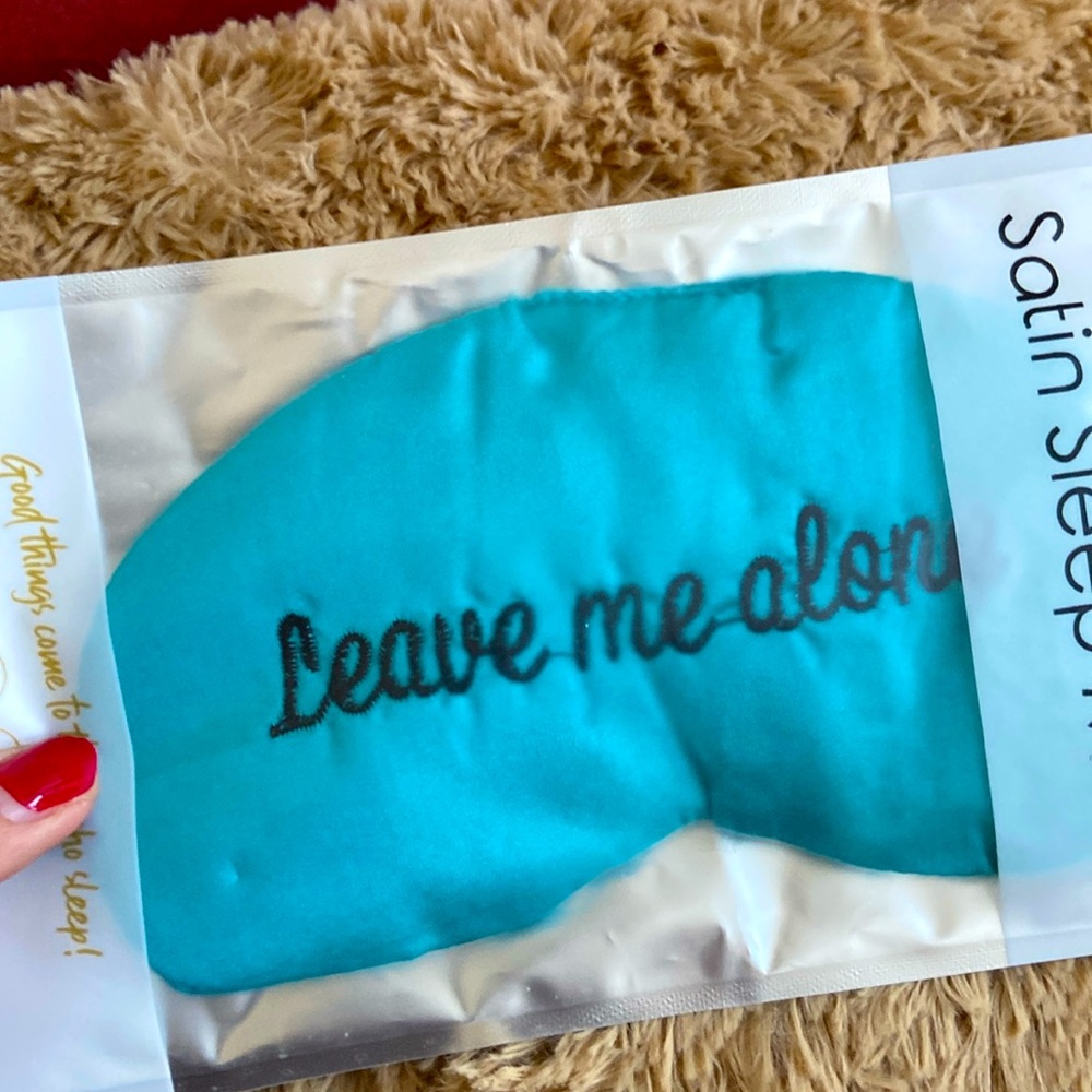 🆕 Satin sleep mask